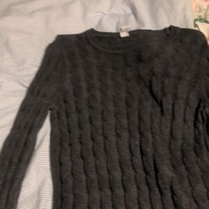 GAP Charcoal Knit Sweater